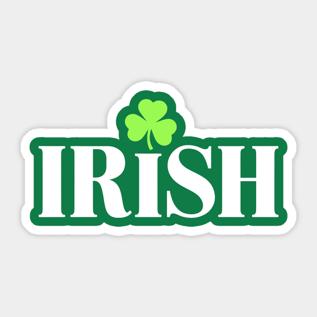 Irish Sticker by CreativeSage